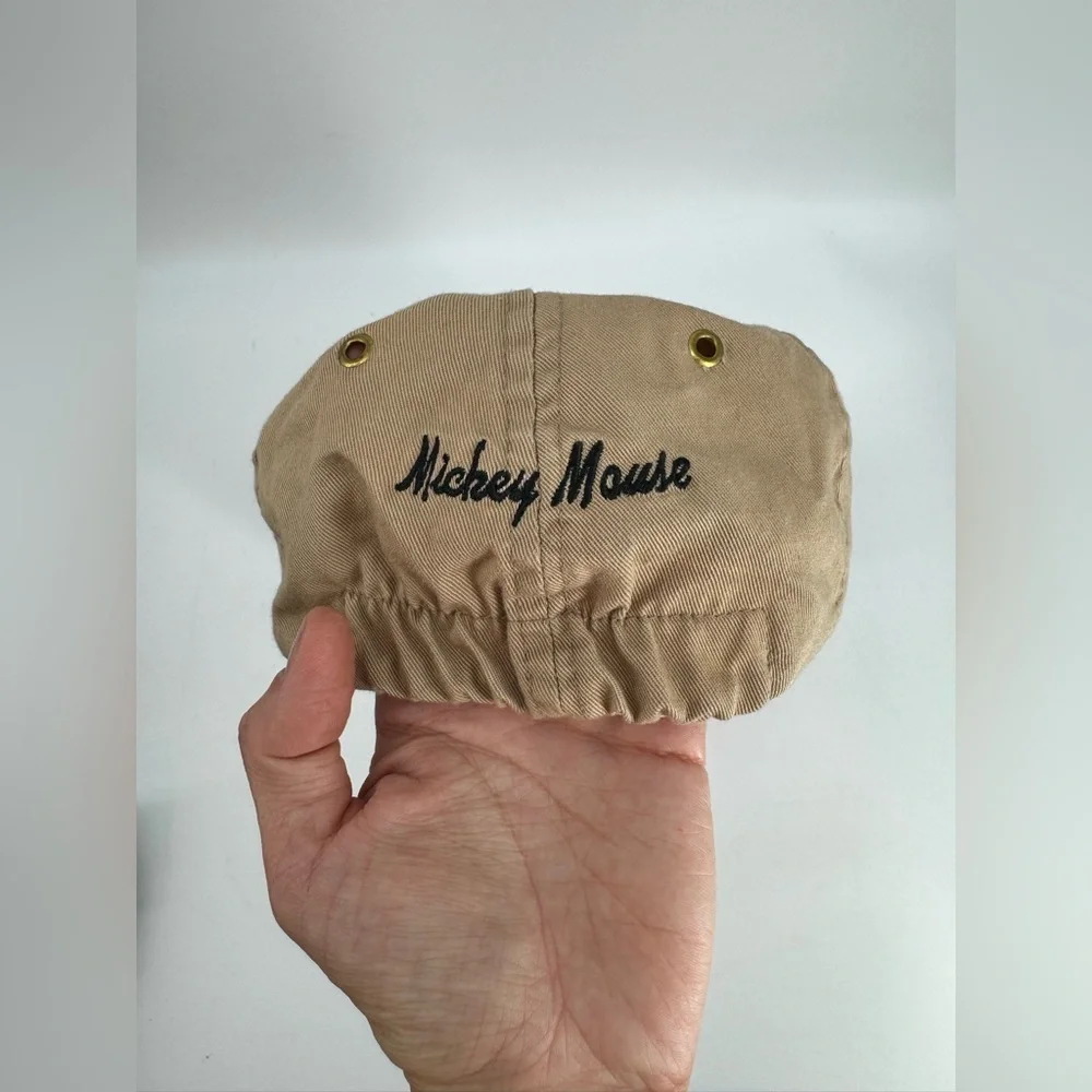 Rare VTG DISNEY Mickey Unlimited Collection Mickey Mouse Stretch Fit Hat Cap 90s